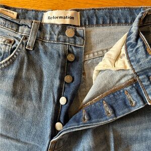 Reformation Blue Denim Jeans